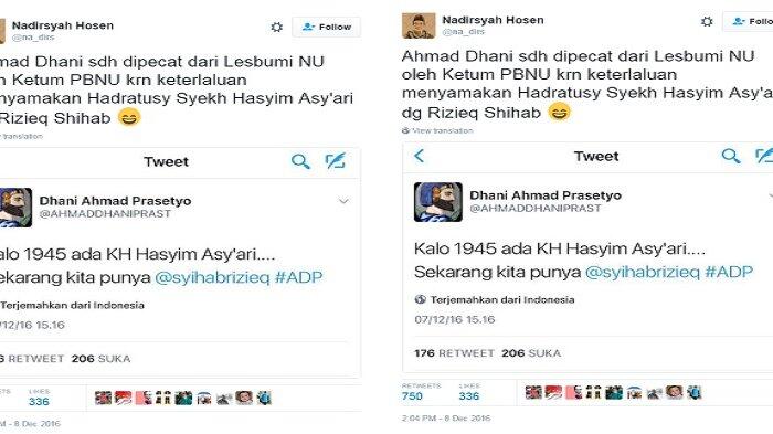 Ahmad Dhani Diberhentikan dari Pengurus Lesbumi NU