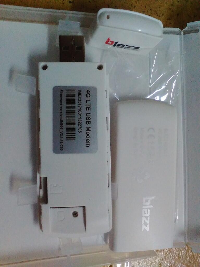 USB MODEM BLAZZ RX300 4G LTE FDD 850/1800MHz TDD 2300MHz pendatang baru brani diadu!!