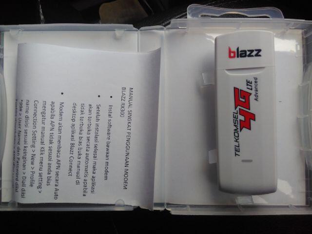 USB MODEM BLAZZ RX300 4G LTE FDD 850/1800MHz TDD 2300MHz pendatang baru brani diadu!!
