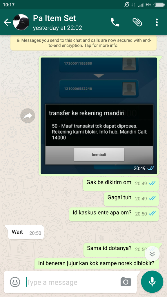 PENIPU ITEM SET DOTA 2ID KASKUS: secretss REK 6890183938 a.n SRI DAMAYANTI 