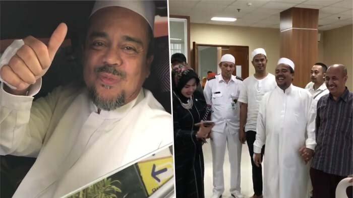 Sudah Sehat, Habib Rizieq Pulang dari Rumah Sakit Siang Tadi