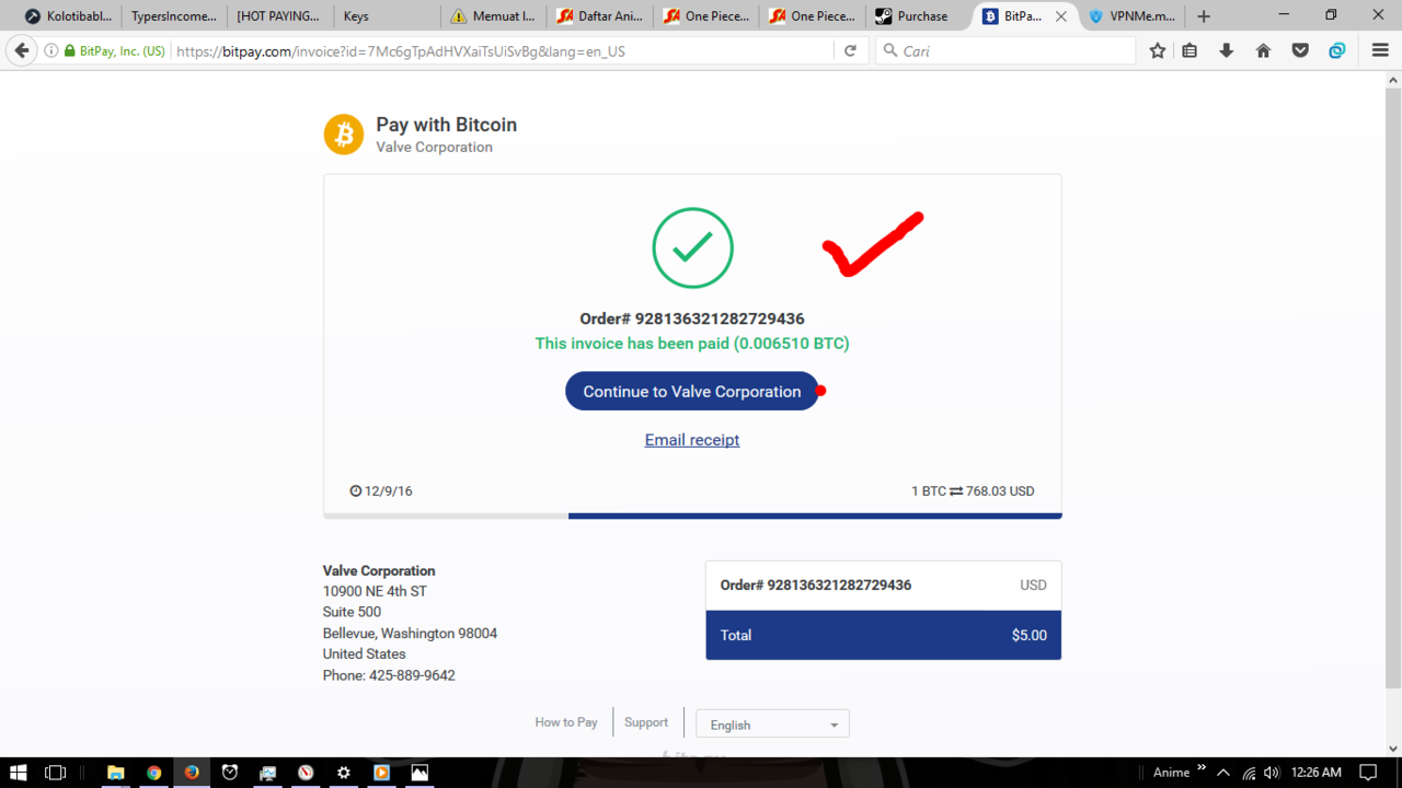 Limited Account Masuk! Langkah-langkah isi wallet via Bitcoin secara &quot;GRATIS&quot;