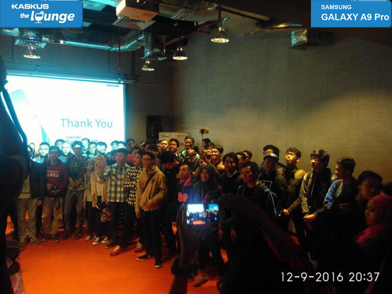 &#91;Field Report&#93; KASKUS The Lounge With SAMSUNG Galaxy A9 Pro Mantab Gan