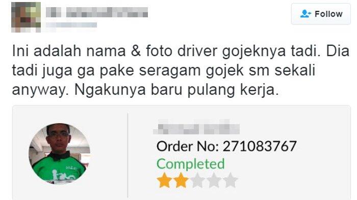 Mendadak Viral, Cerita Netizen Wanita Mengaku Dilecehkan Pengemudi Ojek Online