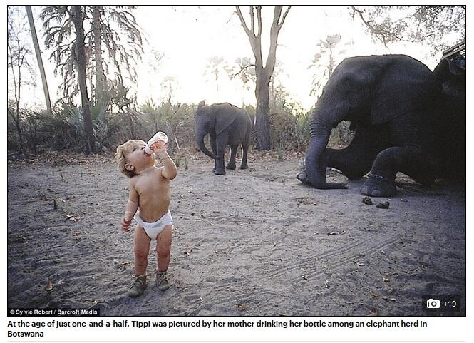 Tippi, The real-life Mowgli : Incredible story in pictures