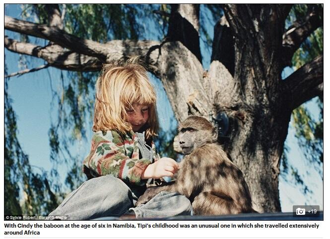 Tippi, The real-life Mowgli : Incredible story in pictures