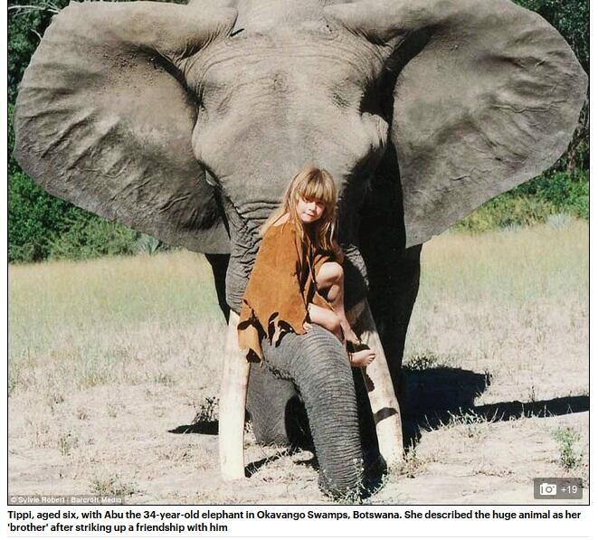 Tippi, The real-life Mowgli : Incredible story in pictures