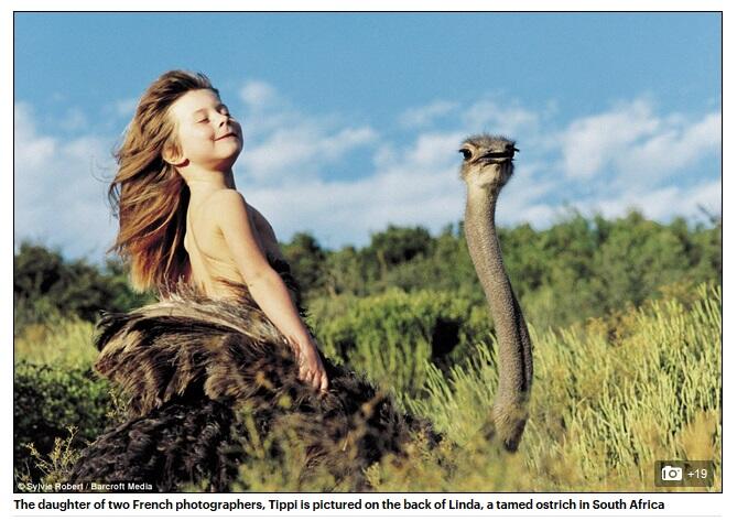 Tippi, The real-life Mowgli : Incredible story in pictures