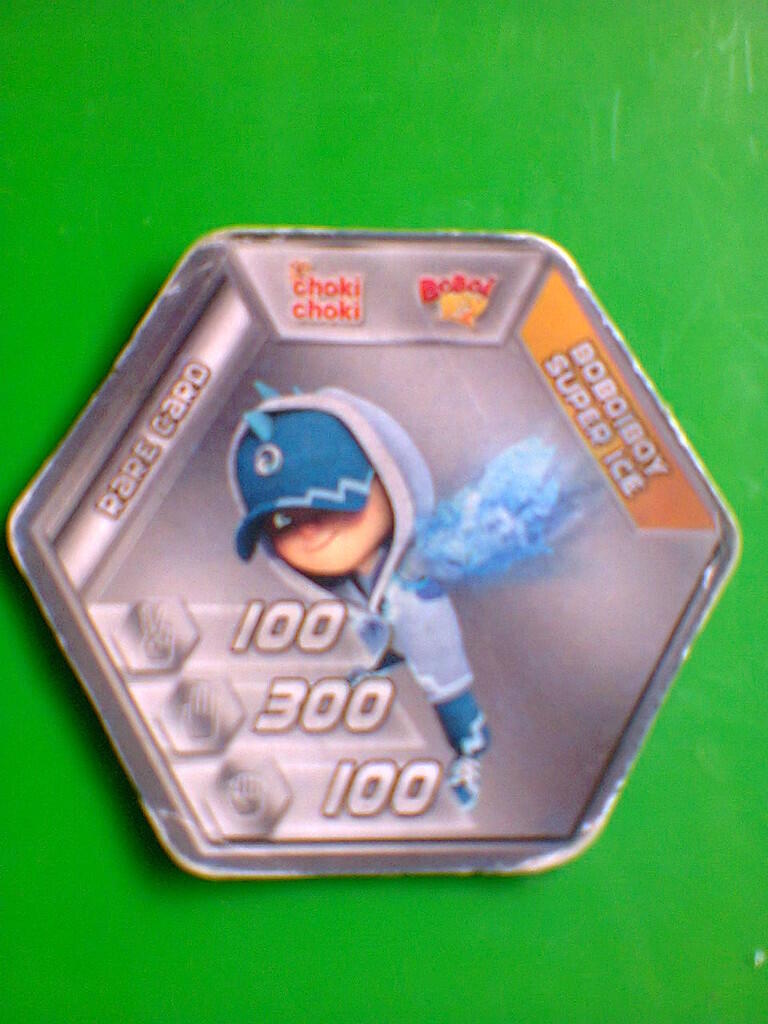 kartu boboiboy choki choki rare dan super rare card. ikantapa