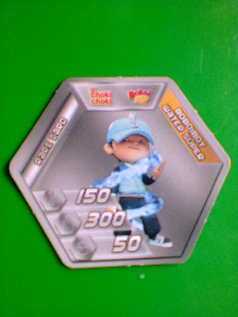 kartu boboiboy choki choki rare dan super rare card. ikantapa