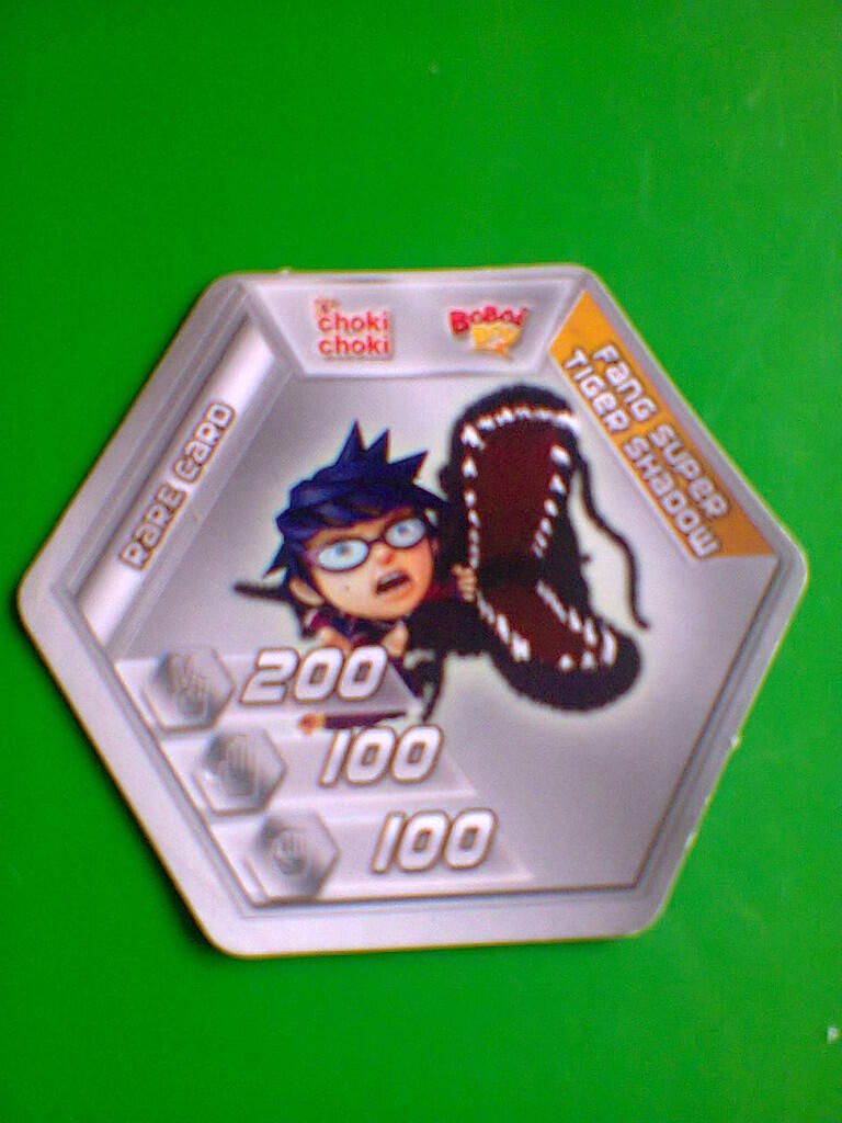kartu boboiboy choki choki rare dan super rare card. ikantapa