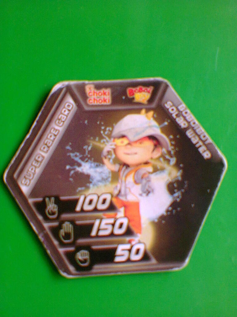 kartu boboiboy choki choki rare dan super rare card. ikantapa