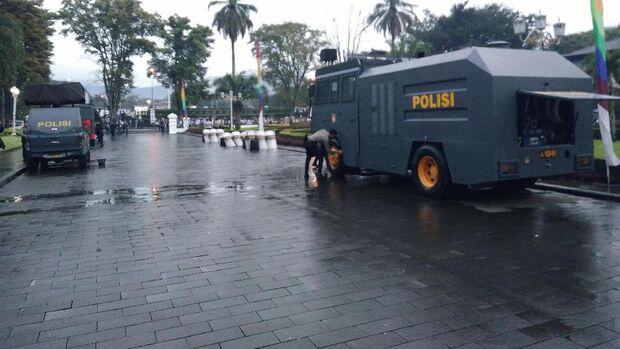 Jelang Doa Bersama di Gasibu, Polisi Amankan Rute Pergerakan Jamaah dari Pusdai