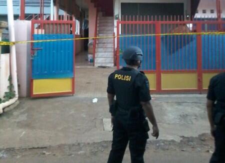 Kamar Indekos Terduga Teroris di Bekasi Porakporanda