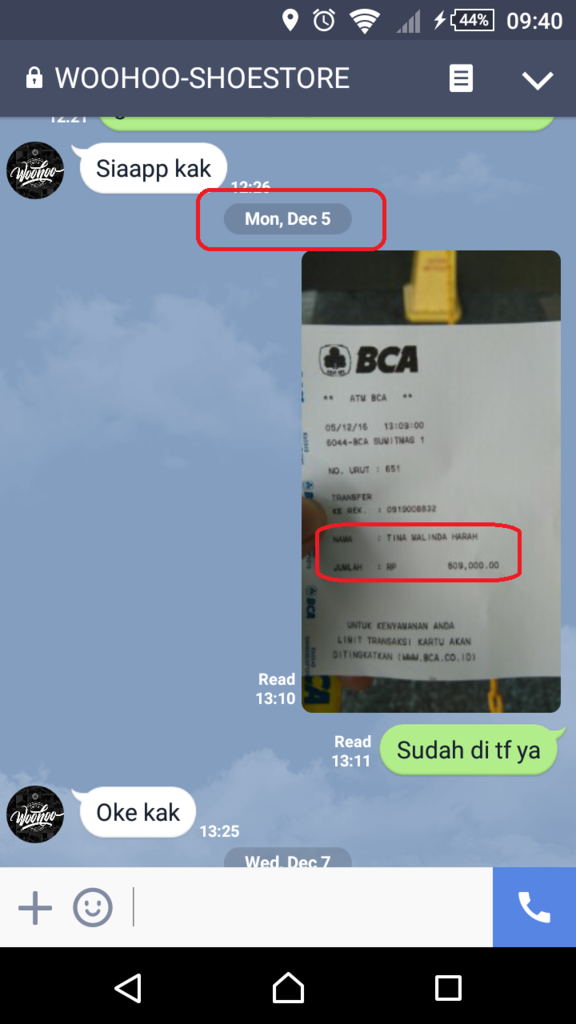 Surat Terbuka untuk ID Instagram woohoo_jkt | Sudah bayar, seller tidak ada kabar
