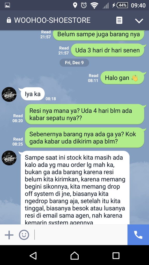 Surat Terbuka untuk ID Instagram woohoo_jkt | Sudah bayar, seller tidak ada kabar