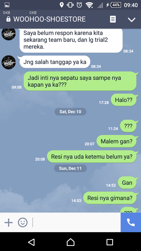 Surat Terbuka untuk ID Instagram woohoo_jkt | Sudah bayar, seller tidak ada kabar