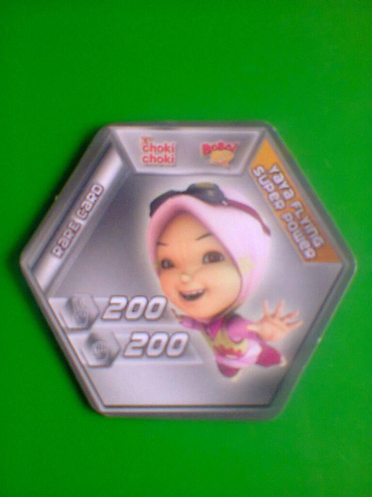 kartu boboiboy choki choki rare dan super rare card. ikantapa