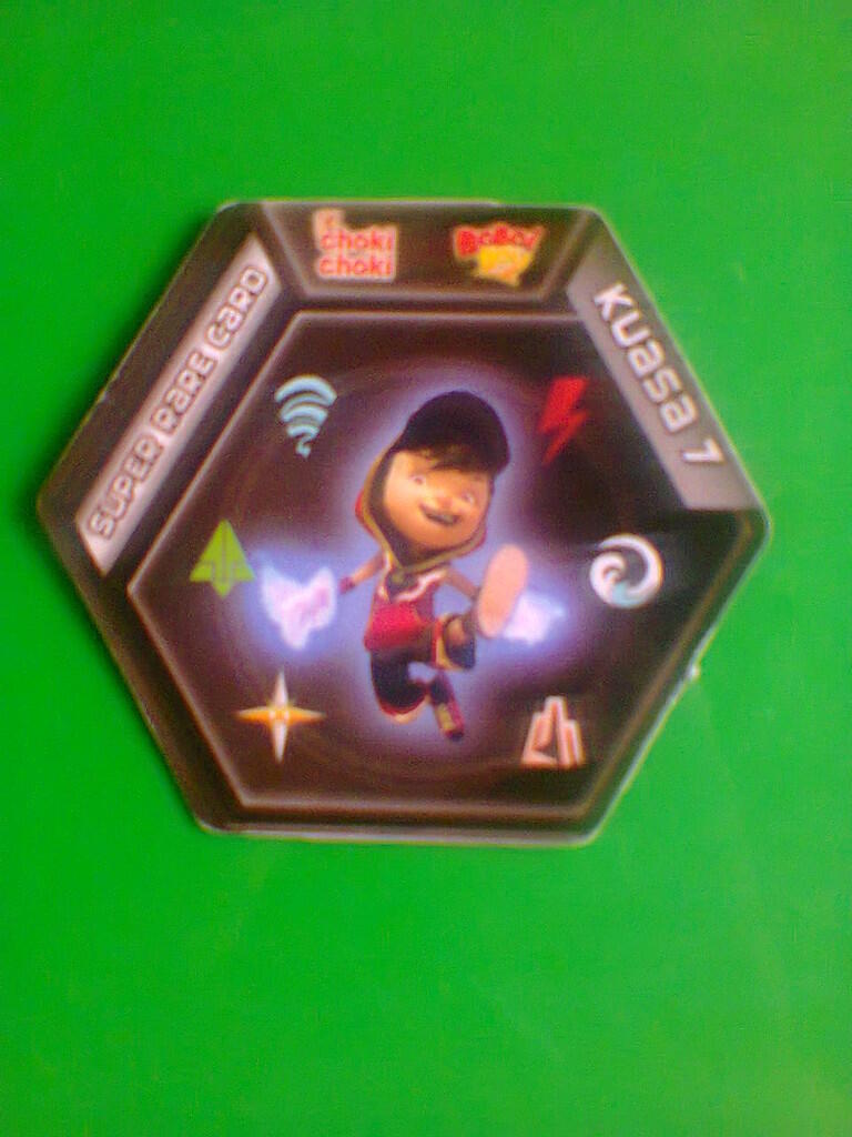 kartu boboiboy choki choki rare dan super rare card. ikantapa