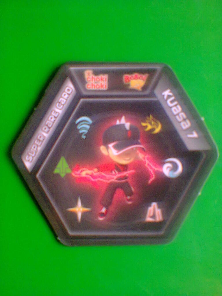 kartu boboiboy choki choki rare dan super rare card. ikantapa
