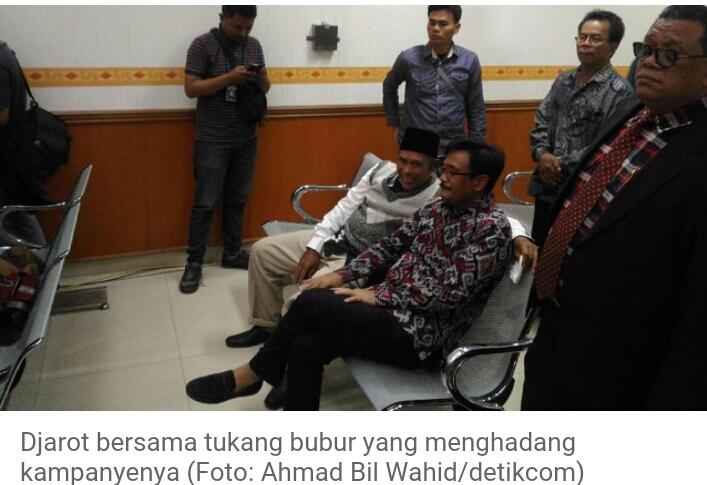 Tukang Bubur di Kembangan Didakwa Jadi Komandan Penghadang Kampanye Djarot
