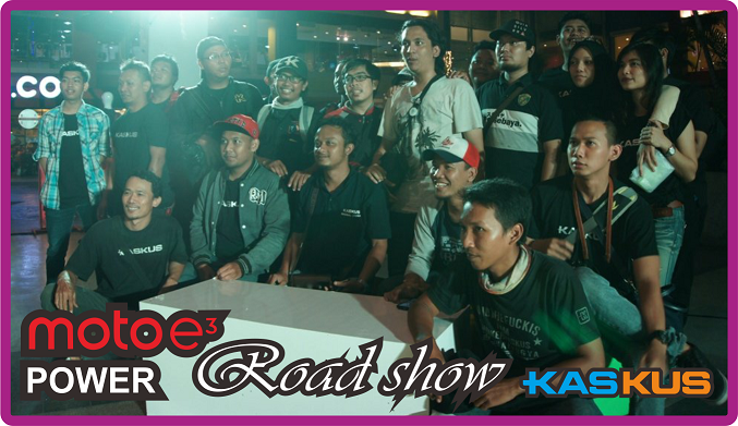 ◄۞&#91;FIELD REPORT&#93;KESERUAN MOTO E3 POWER ROAD SHOW BERSAMA KASKUS DI SURABAYA&quot;۞►