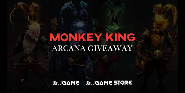 Манки Кинг дота аркана. Аркана на манки Кинга. Monkey King Arcana.