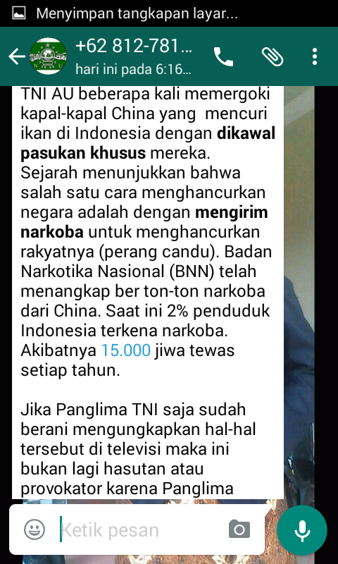 awas vroh, ane dapet pesan kek gini