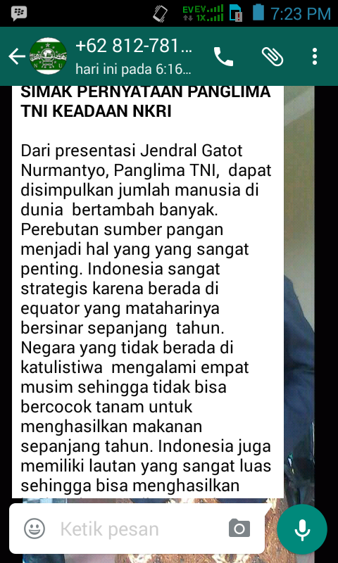 awas vroh, ane dapet pesan kek gini