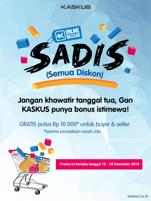 &#91;Official Promo&#93; KOBAR SADIS, Spesial untuk Agan yang Suka Diskon!