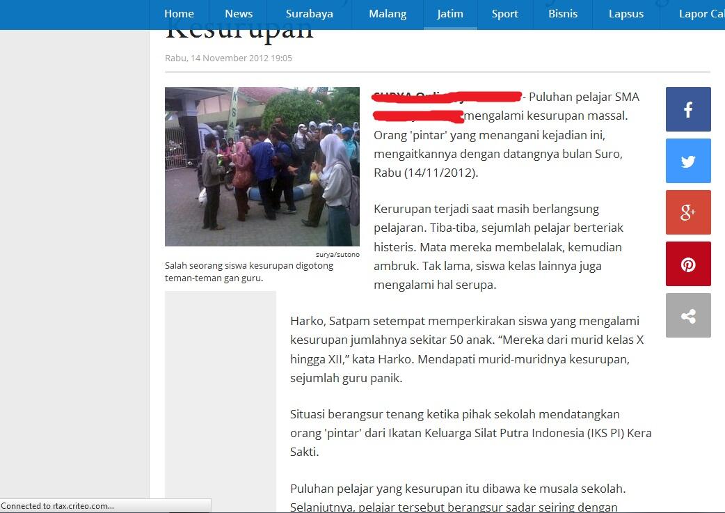 Sekolah Berhantu  KASKUS