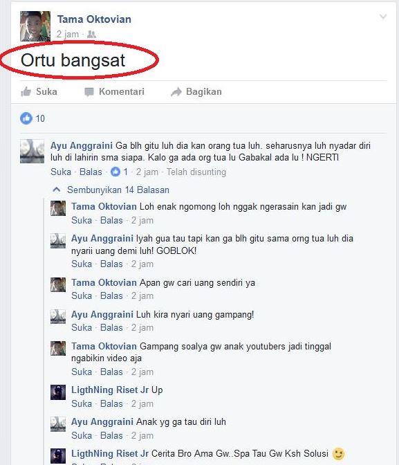 Kelakuan ABG Main Sosmed, Bangga Tawuran Hingga Menghina Ortu Sendiri