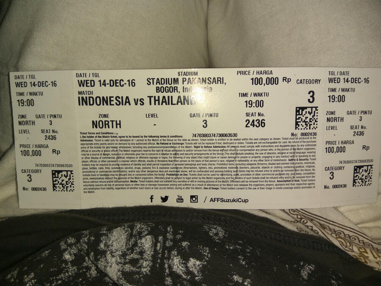 Apa Artinya Susah Payah Beli Tiket Kalau Tak Boleh Masuk Stadion?