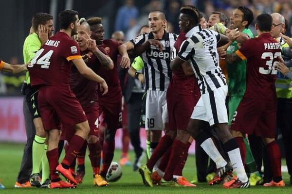 10 Menit yang Jadi Pemicu Rivalitas AS Roma-Juventus