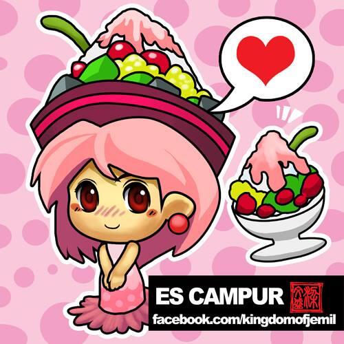 Makanan, Minuman, dan Jajanan di Indosesia Kalo Jadi Tokoh Anime
