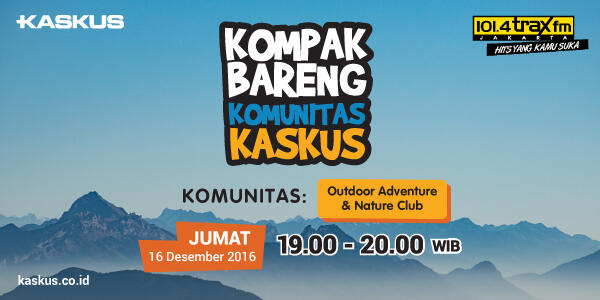 &quot;Kompak Bareng Komunitas KASKUS&quot; di 101.4 Trax FM, Tune Frekuensinya Gan!