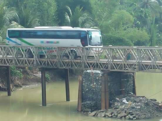 Yuk Tahun Baruan di Pangandaran, Lancar Kok Jembatannya dah Oke