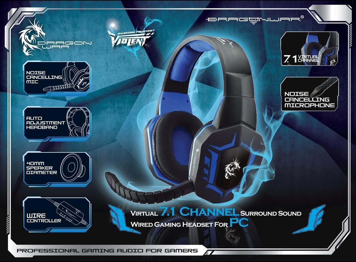 &#91;HEADSET&#93; &#91;UNBOXING&#93; Dragon War G-HS-005 Violent Gaming Headset