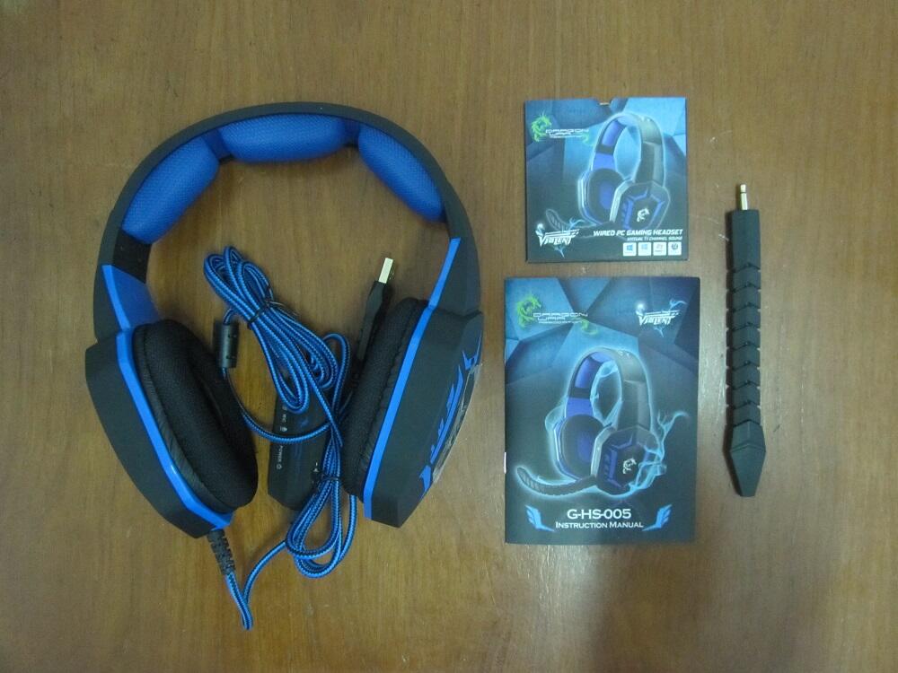 &#91;HEADSET&#93; &#91;UNBOXING&#93; Dragon War G-HS-005 Violent Gaming Headset
