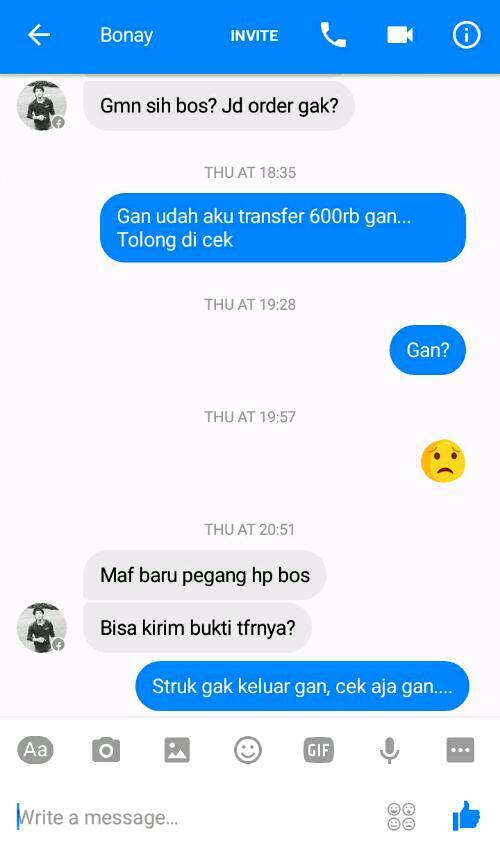 Tolong gan, Kusnedi dari desa Patimban adalah penipu