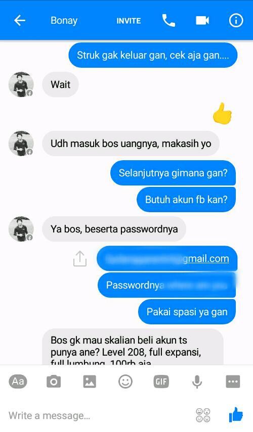 Tolong gan, Kusnedi dari desa Patimban adalah penipu