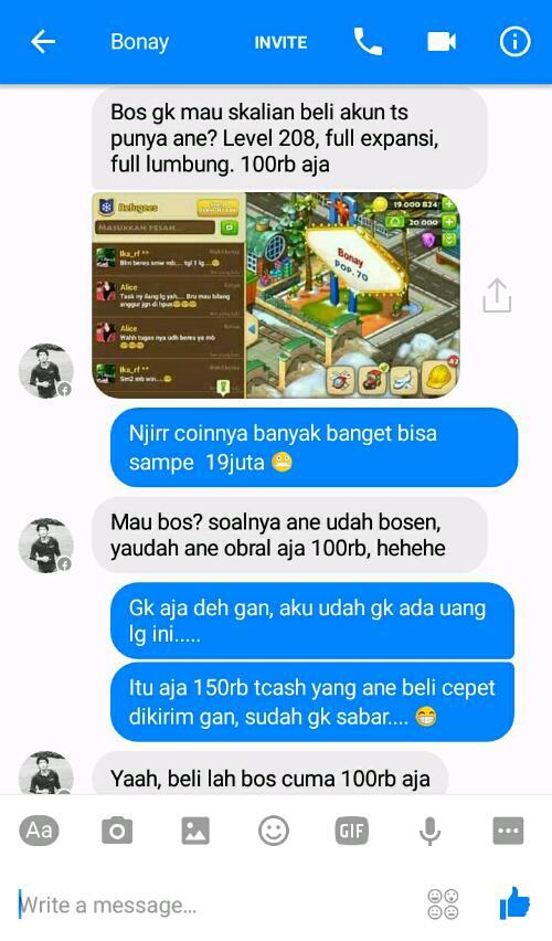 Tolong gan, Kusnedi dari desa Patimban adalah penipu