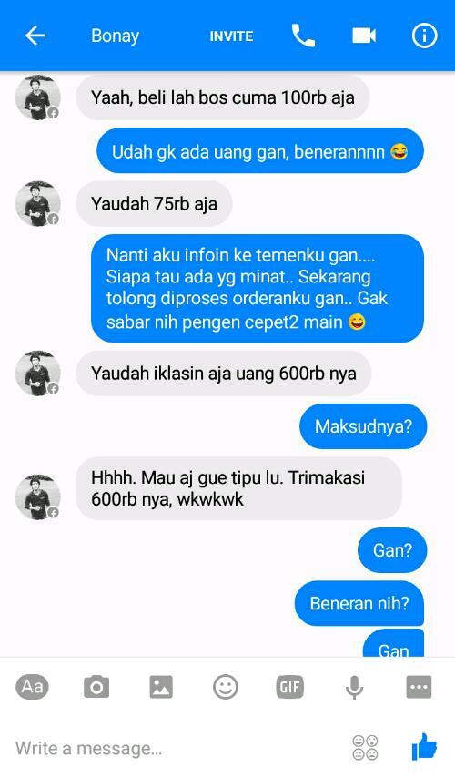 Tolong gan, Kusnedi dari desa Patimban adalah penipu