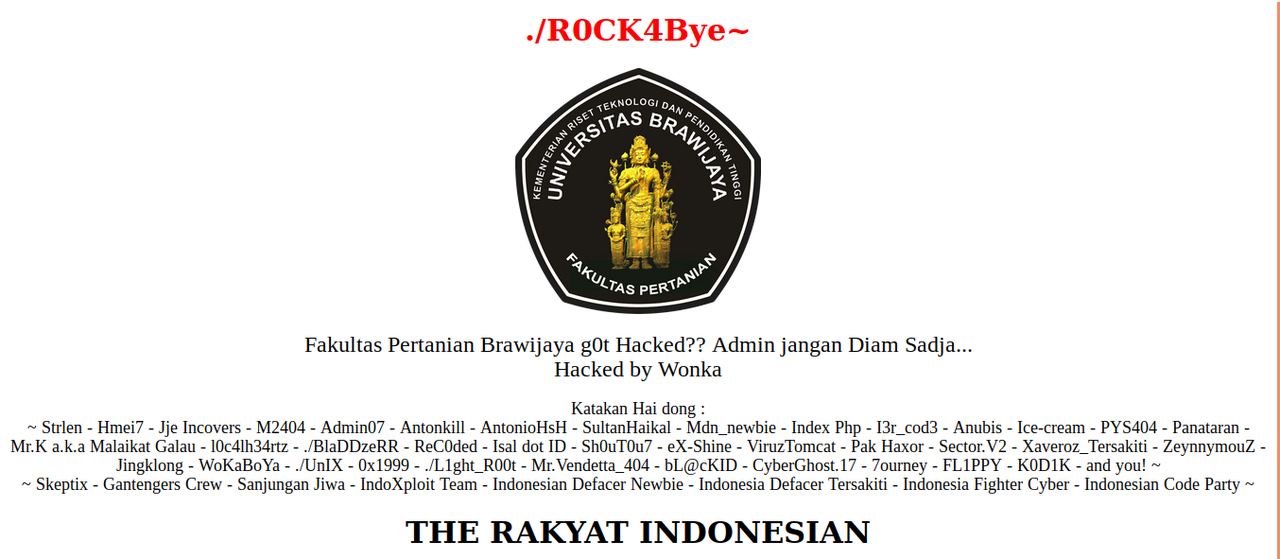 Fakultas Pertanian UniBraw di Retas gan!