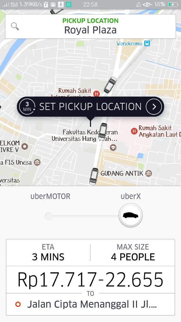 GPS UBER NGACO