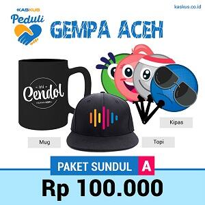 Beramal Untuk Aceh Dengan Beli Official Merchandise KASKUS