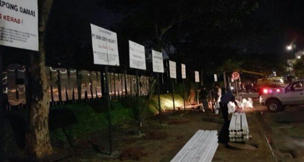 Ricuh, Puluhan Security BSD Pagari Kampus Swiss German University