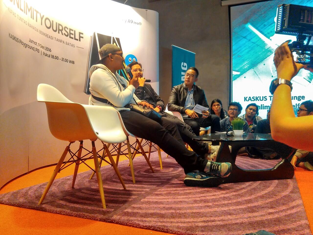 &#91;Field Report&#93; KASKUS The Lounge with SAMSUNG Galaxy A9 Pro Kece Abiss