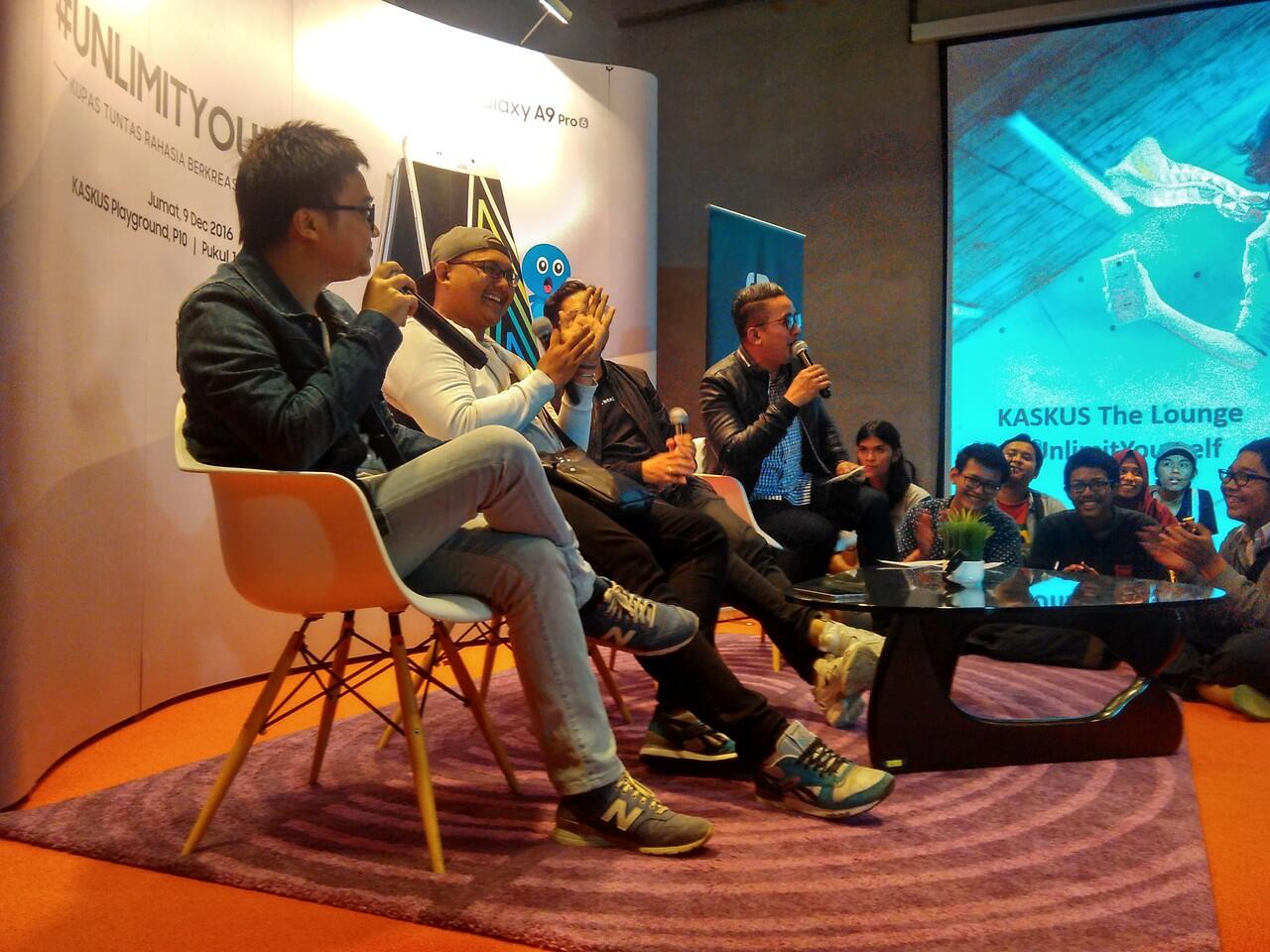 &#91;Field Report&#93; KASKUS The Lounge with SAMSUNG Galaxy A9 Pro Kece Abiss