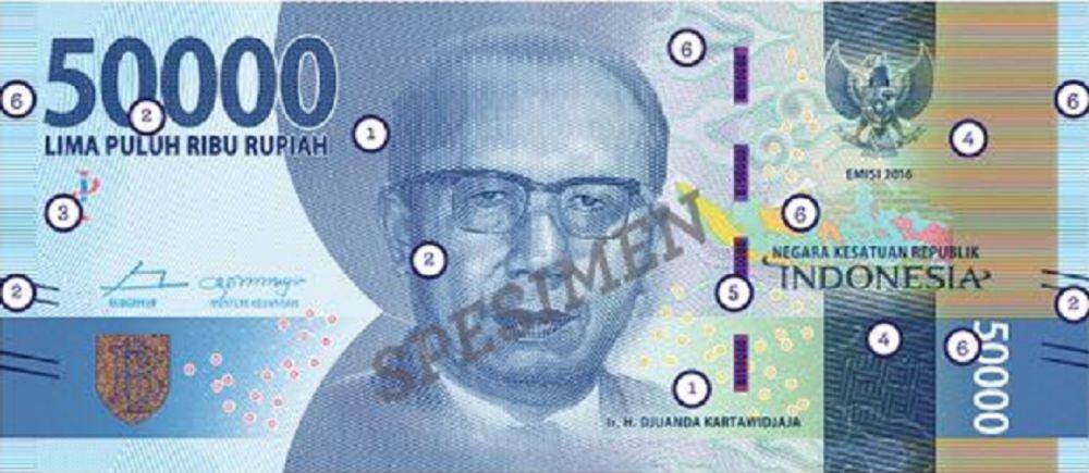 Tokoh Uang Baru 2016 - Djuanda, Sosok Penting Indonesia Sebagai Negara Kepulauan.